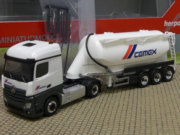 1/87 Herpa MB Actros Streamspace Eutersilo-Sattelzug Cemex 315975