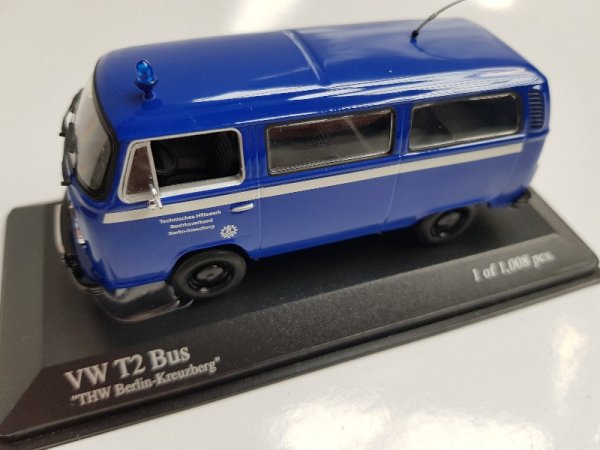 1/43 Minichamps VW T2 Bus THW 400 053094