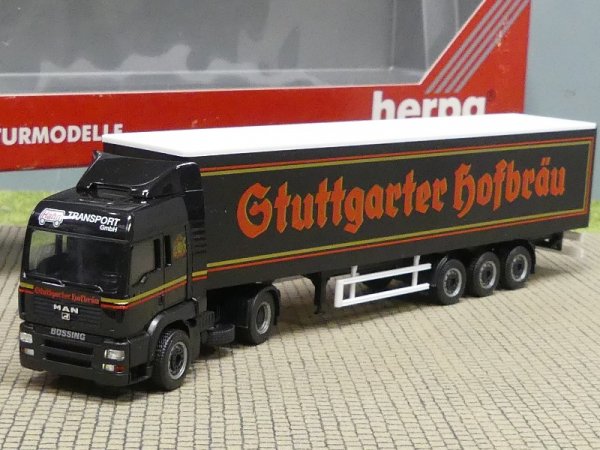 1/87 Herpa MAN TGA LX Stuttgarter Hofbräu Sattelzug 148467