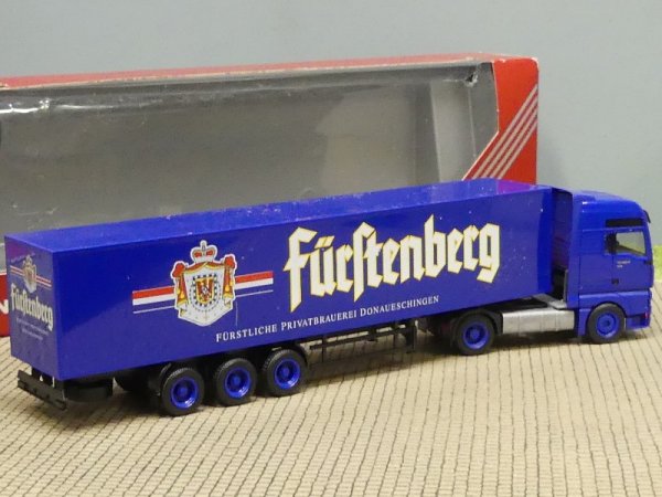 1/87 Herpa MAN TGA XXL Fürstenberg Koffer Sattelzug