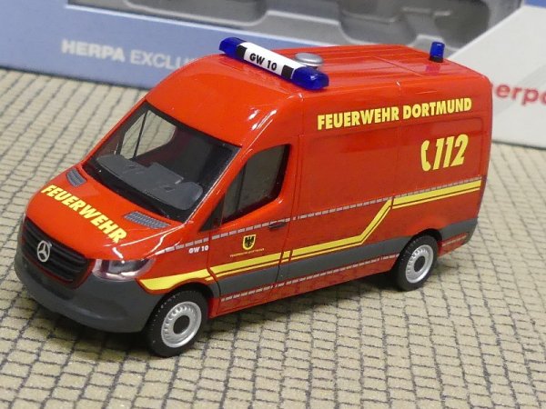 1/87 Herpa MB Sprinter '18 Feuerwehr Dortmund Intermodellbau 2023