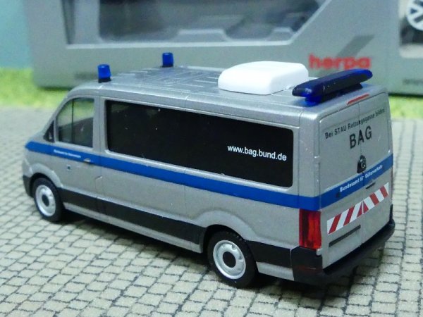 1/87 Herpa VW Crafter Bus Flachdach BAG 095792