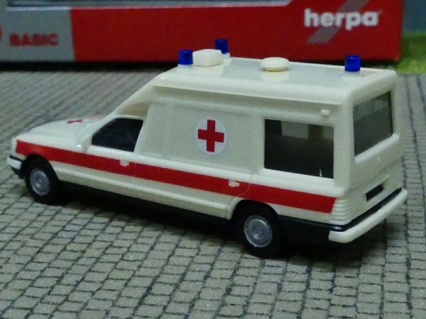 1/87 Herpa MB Miesen KTW DRK 094153