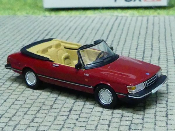 1/87 PCX Saab 900 Cabrio rot 870127