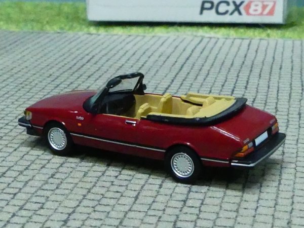 1/87 PCX Saab 900 Cabrio rot 870127