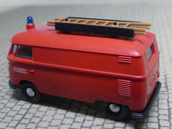 1/87 Brekina # 0165 VW T1 b Kasten Werksfeuerwehr Volkswagenwerk