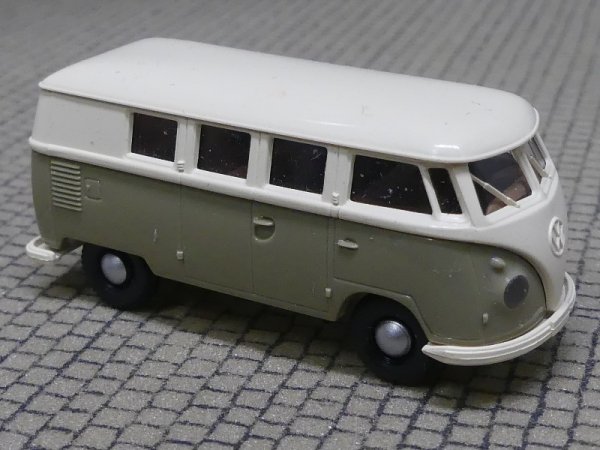 1/87 Brekina # 0179 VW T1 b Bus elfenbein/graubraun 3150