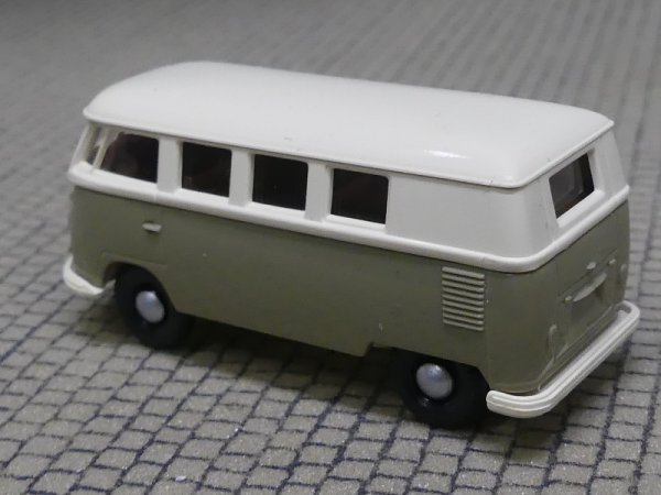 1/87 Brekina # 0179 VW T1 b Bus elfenbein/graubraun 3150