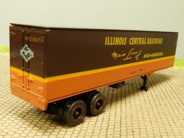 1/87 Herpa US Auflieger Illinois Central Railroad 7578