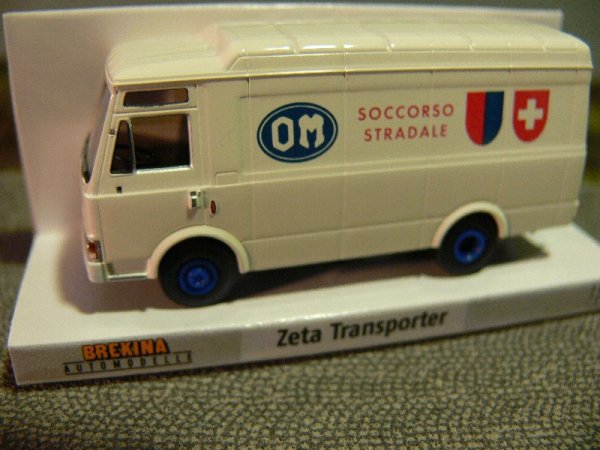 1/87 Brekina Zeta OM 70 Servizio Ticino OM Schweiz 34533 Sondermodell