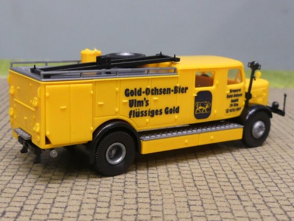 1/87 Brekina MB 4500 Gold Ochsen Bier 4426