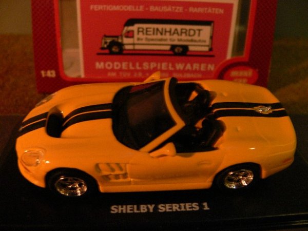 1/43 Maxi Car Shelby Series 1 gelb 20081