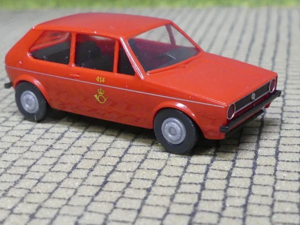 1/87 Brekina VW Golf I Post Norwegen 25550