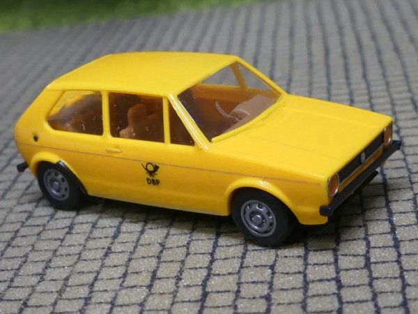 1/87 Brekina VW Golf I DBP Deutsche Bundespost , Felgen silbern, Sondermodell