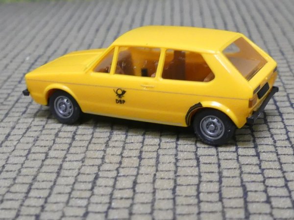 1/87 Brekina VW Golf I DBP Deutsche Bundespost , Felgen silbern, Sondermodell