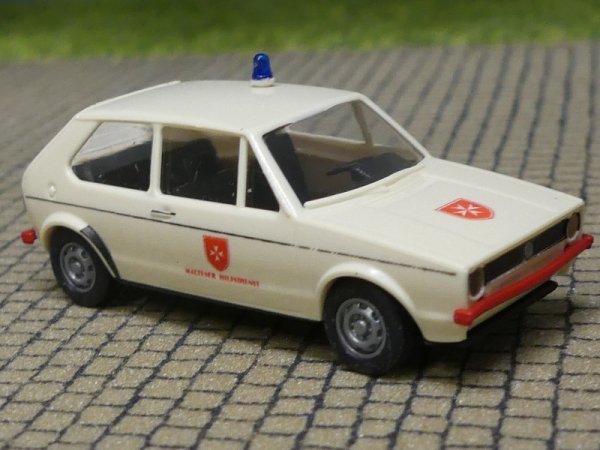 1/87 Brekina VW Golf I Malteser Hilfsdienst