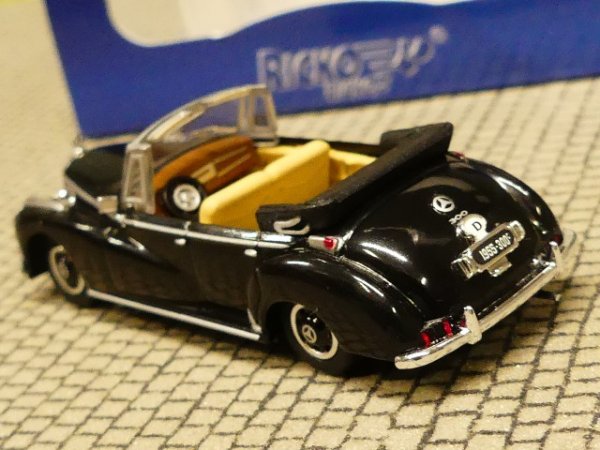 1/87 Ricko MB 300c W186 Cabrio schwarz 38427