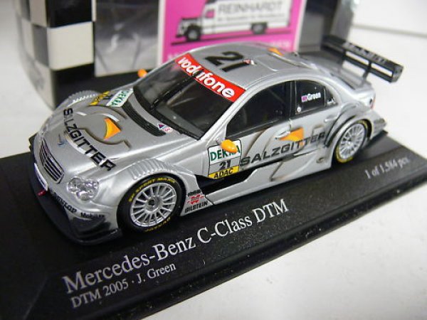 1/43 Minichamps MB C-Class DTM 2005 J.Green #21 Persson 400053521