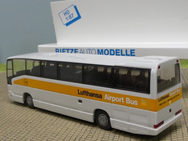 1/87 Rietze MB O 404 Lufthansa Airport Bus 62201