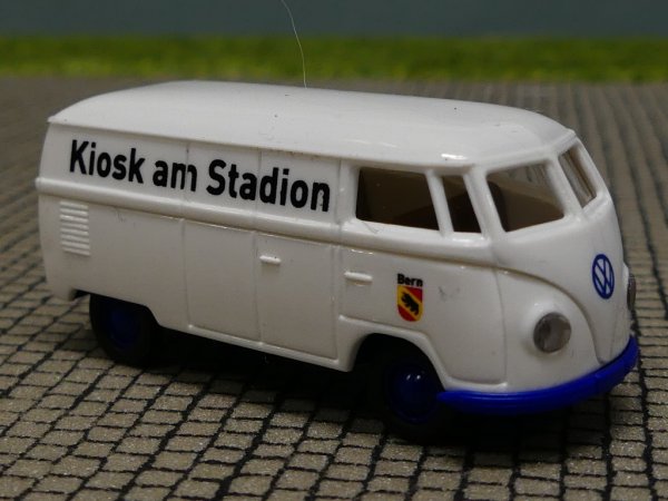 1/87 Brekina # 1639 VW T1 a Kiosk am Stadion Bern DANKE