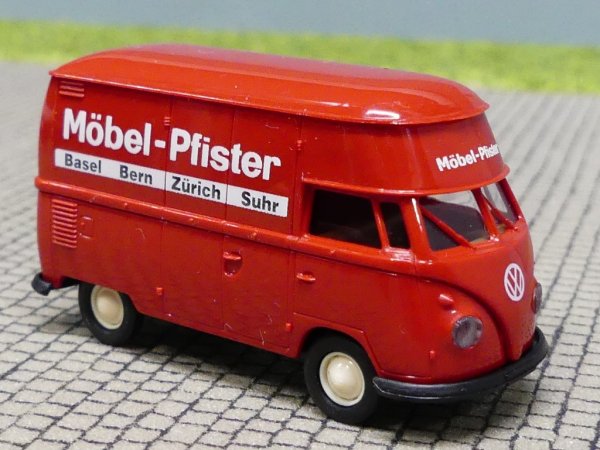 1/87 Brekina # 1670 VW T1 Möbel Pfister CH Hochdach 32613