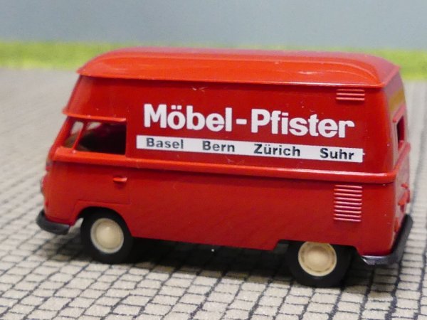 1/87 Brekina # 1670 VW T1 Möbel Pfister CH Hochdach 32613