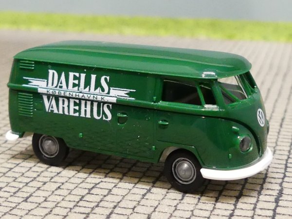 1/87 Brekina # 1673 VW T1 b DAELLS Dänemark Kasten Sondermodell