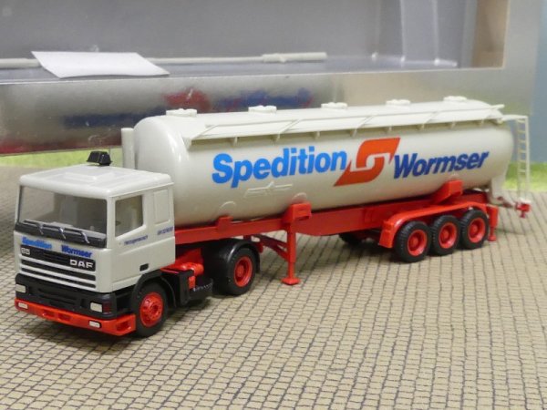 1/87 Herpa DAF 95 Wormser Spedition Silo-Sattelzug