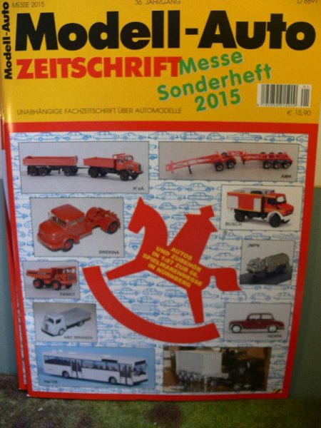 Modell Auto Zeitschrift MAZ 2015 Messe Sonderheft 2015