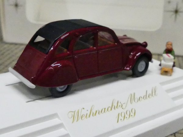 1/87 Wiking Citroen 2CV Weihnachten 1999 79803