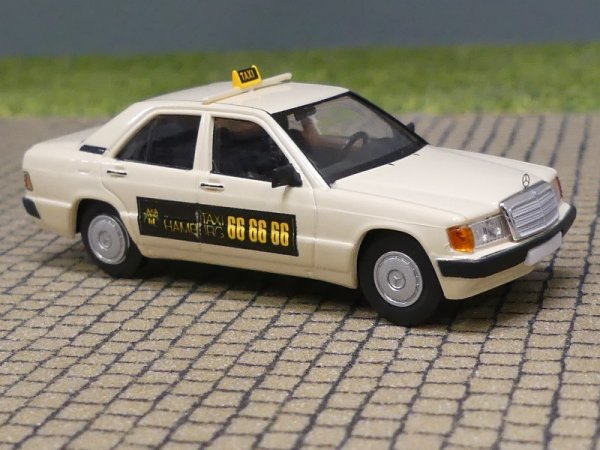 Brekina MB 190 E Taxi HH 13209