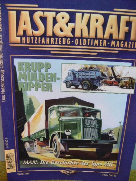 Last & Kraft 1996 / 1 Nutzfahrzeug Oldtimer Magazin