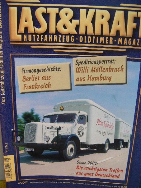Last & Kraft 2002 / 4 Nutzfahrzeug Oldtimer Magazin