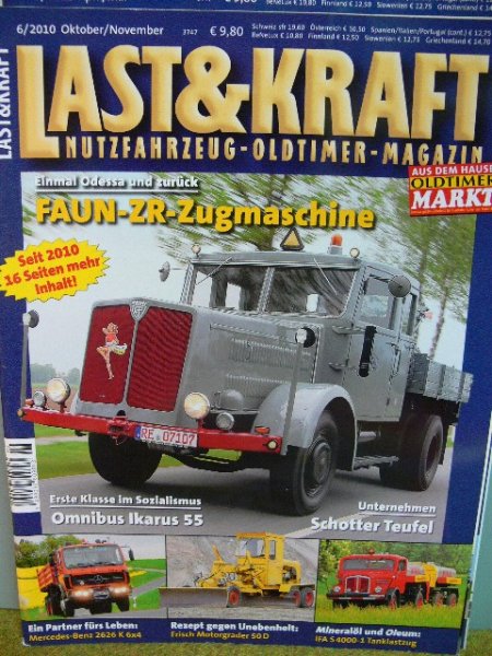 Last & Kraft 2010 / 6 Nutzfahrzeug Oldtimer Magazin