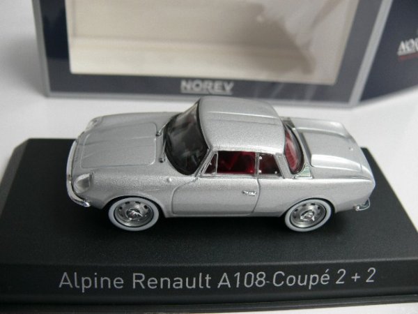 1/43 Norev Renault Alpine A108 Coupe 2+2 1961 silber 517821