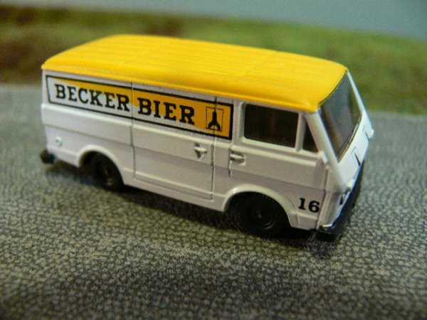 1/87 VW LT Becker Bier Kasten Türnummer 16