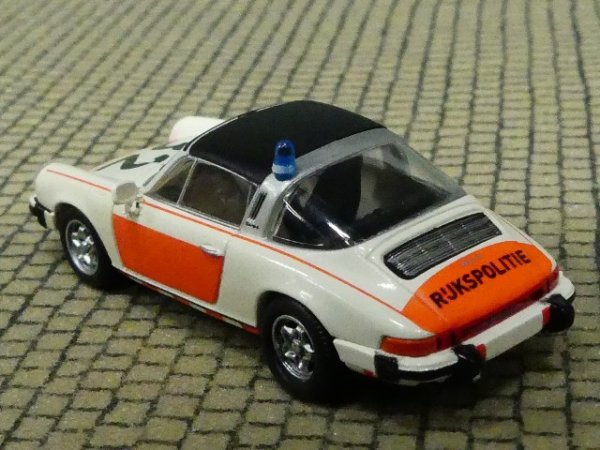 1/87 Brekina Porsche 911 G Targa Rijkspolitie # 32 NL 16358