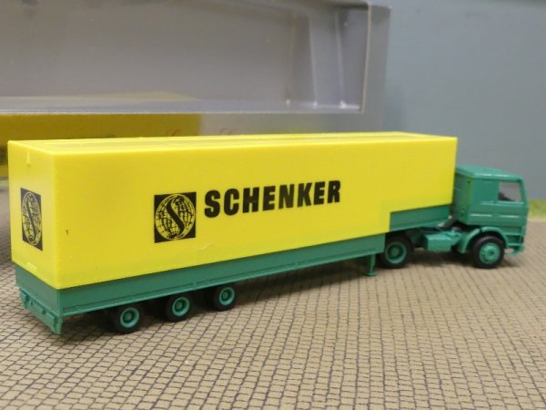 1/87 Herpa Scania 142 Schenker Volumenplanen-Sattelzug