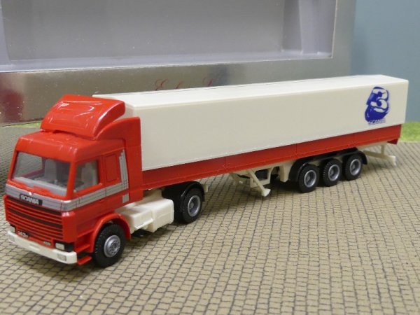 1/87 Herpa Scania 143 SCANIA 3 Planen-Sattelzug