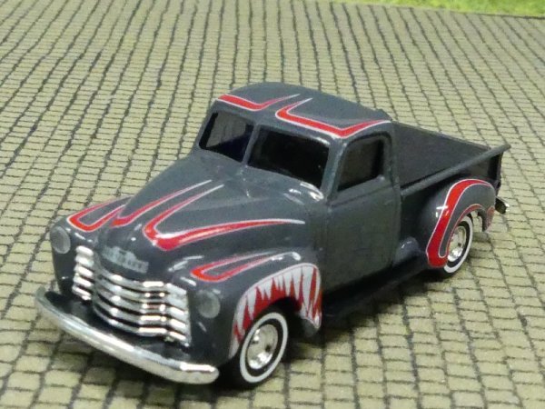 1/87 Busch Chevy Pick-Up Crazy Car Haifisch  48241