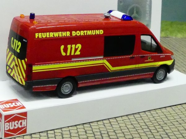 1/87 Busch MB Sprinter Feuerwehr Dortmund  52616