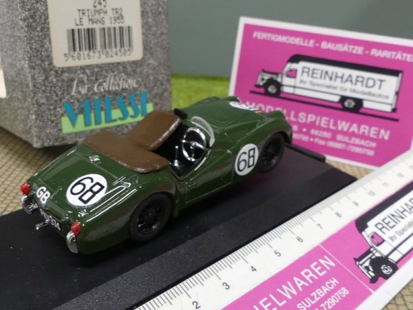 1/43 Vitesse Triumph TR2 Le Mans 1955 #68