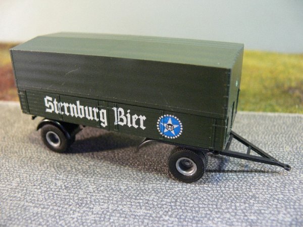 1/87 Brekina 2achs Anhänger Sternburg Bier