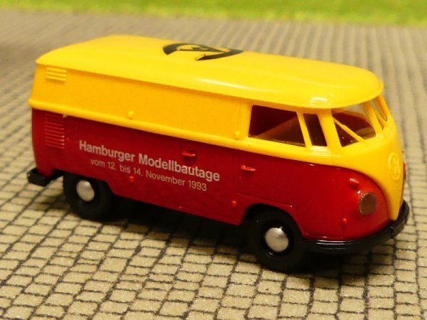 1/87 Brekina # 0326 VW T1 b Hamburger Modellbautage Kasten