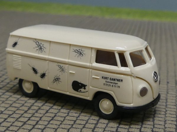 1/87 Brekina # 0988 VW T1 a Gantner Kammerjäger Kasten