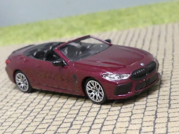 1/87 Minichamps BMW M8 Cabrio rot metallic 870 029034