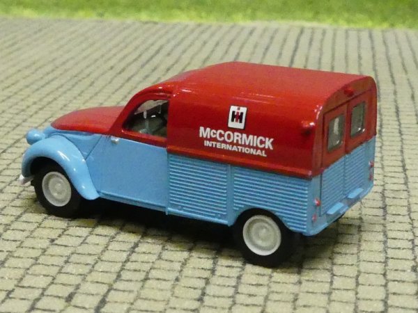 1/87 Brekina Citroen 2 CV McCormick Kastenente 14178