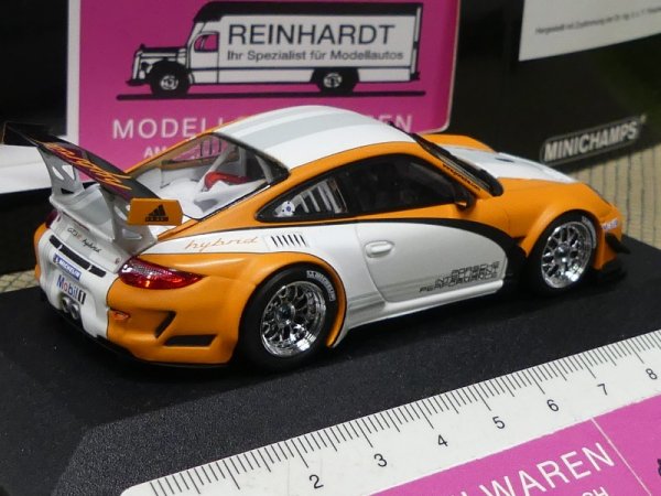 1/43 Minichamps Porsche 911 GT3R hybrid Presentation 2010 410 108900