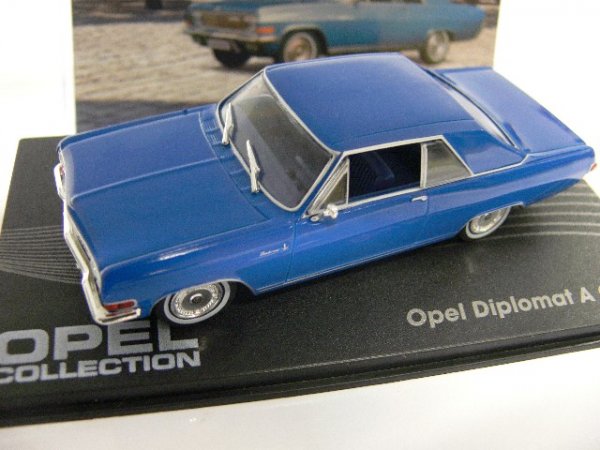 1/43 Opel Diplomat A Coupe 1965-1967 blau