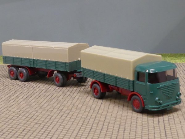 1/87 Wiking Büssing LU7 dunkelgrün PL-HZ 477